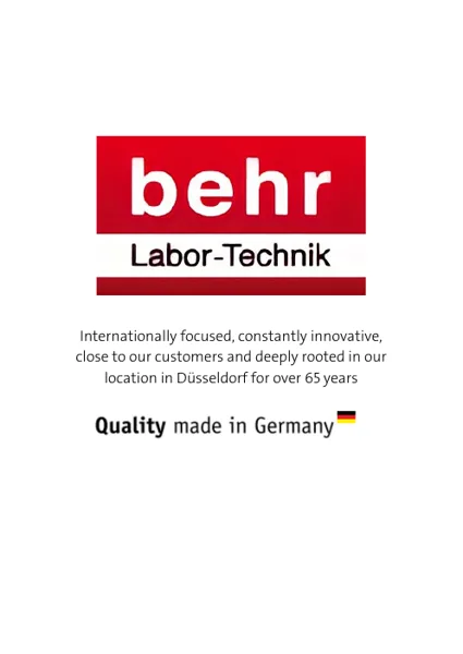 Behr Labor-Technik Brochure