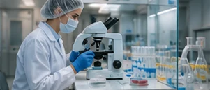 Microbiology laboratory