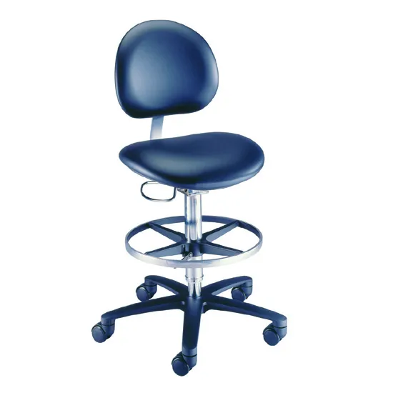 Laboratory chair with armrests
